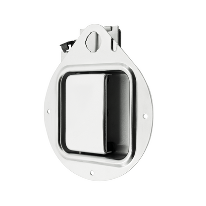 Chrome Exterior Door Handle For 1987-2005 Peterbilt 379/378/385, 1987-2000 377/376/375 - Passenger