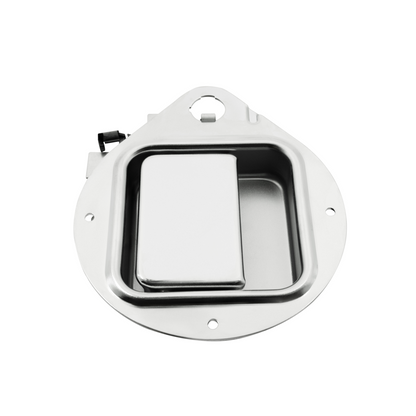 Chrome Exterior Door Handle For 1987-2005 Peterbilt 379/378/385, 1987-2000 377/376/375 - Passenger