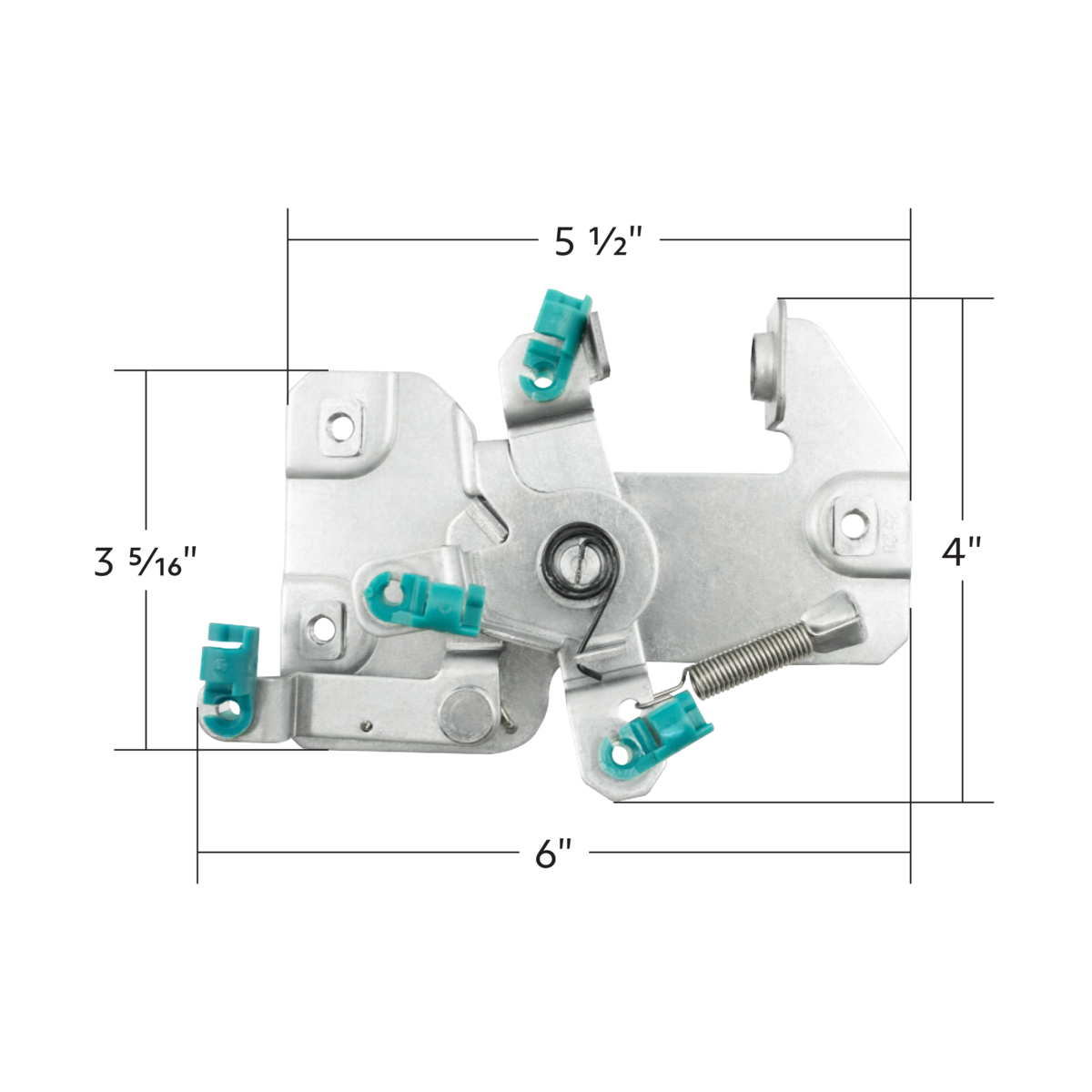 Tailgate Latch Center Release For 1978-1996 Ford Bronco
