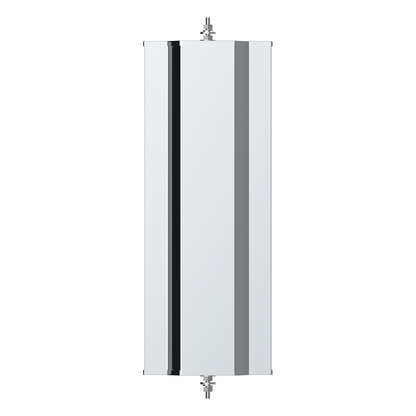 6" X 16" 430 Stainless Steel West Coast Mirror With Convex Lower Mirror - Non Heated