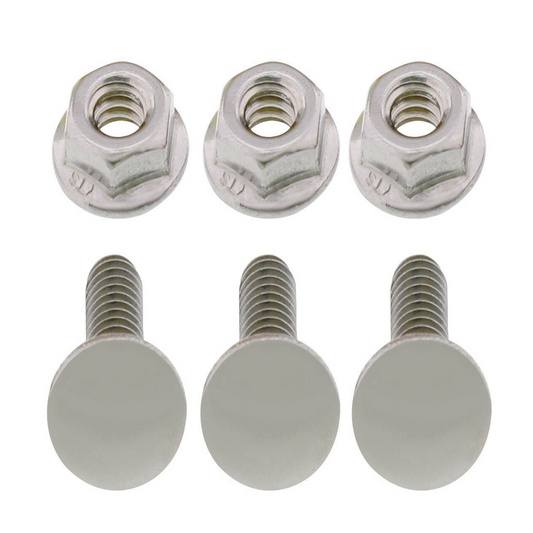 Stainless Steel Tail Light Bracket Mounting Bolt Set For 1928-31 Ford Model A (3/Set)