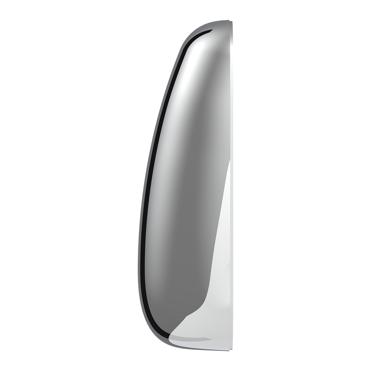 Chrome Mirror Cover For PB 387 (2000-2011), 587 (2012-2018), & KW T700 (2010-2016) - Passenger
