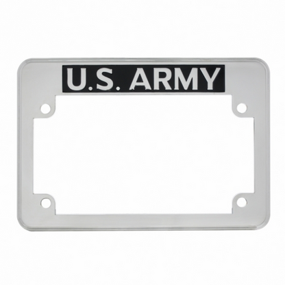 "U.S. Army" Motorcycle License Plate Frame