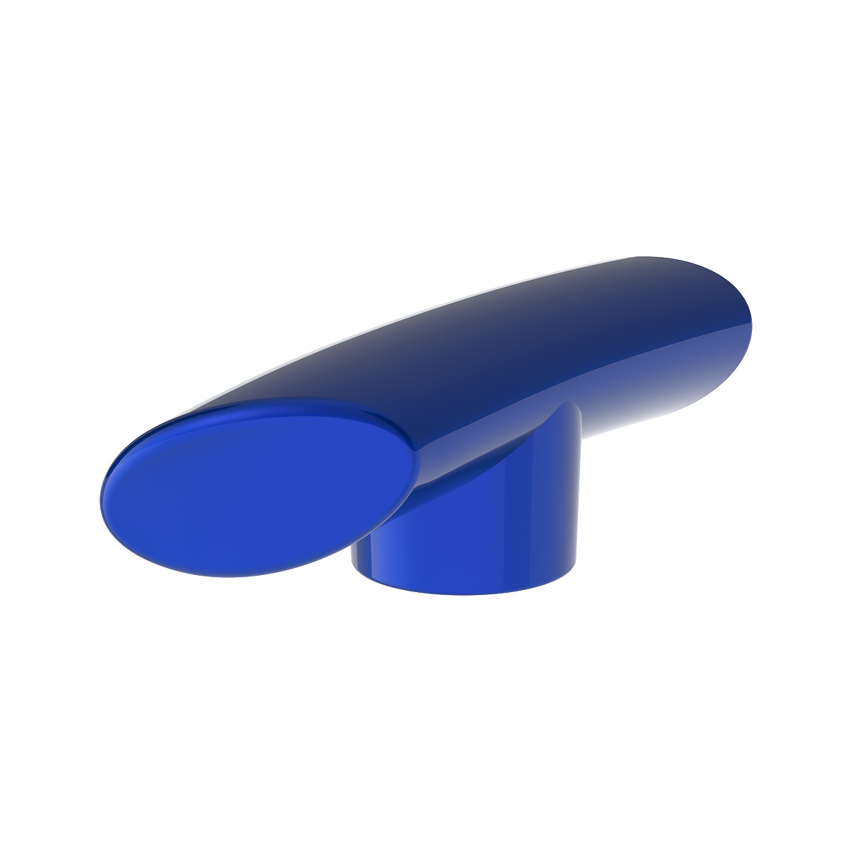 Thread-On T-Shape Gearshift Knob - Indigo Blue