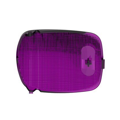 Rectangular Dome Light Lens For 2006+ Peterbilt - Purple