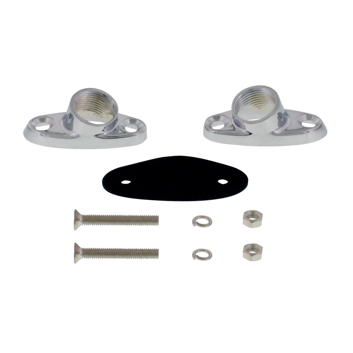 Chrome Teardrop Dummy Spot Light
