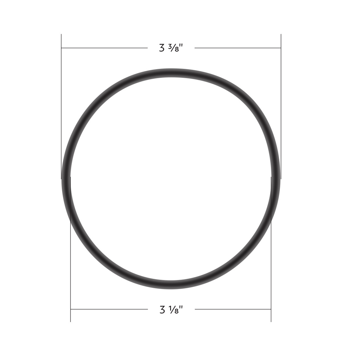 Rubber "O" Ring For Cab Light(1pc)