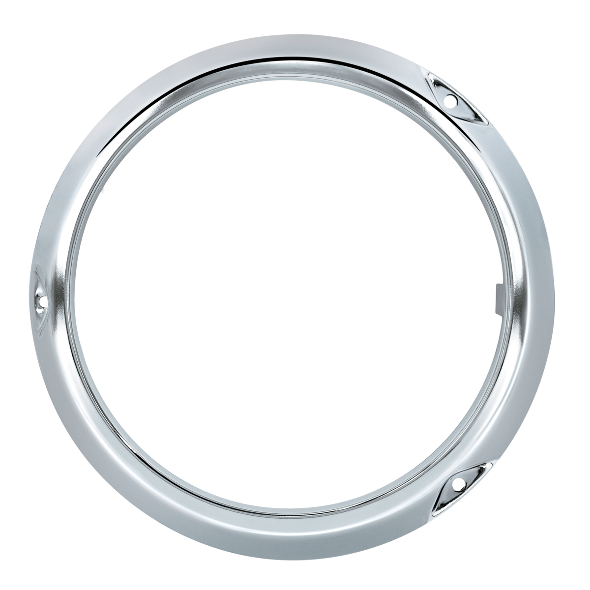 Headlight Bezel Without Notches For 1966-1970 Ford Bronco-Chrome(Pair)