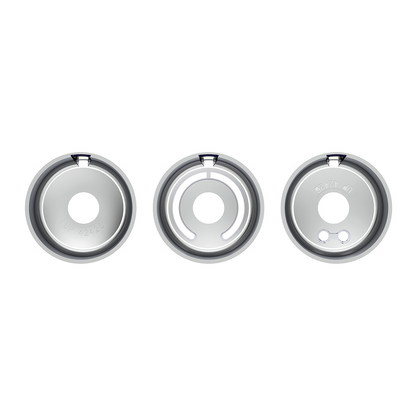 Chrome Plastic A/C Control 6-Piece Dial Covers For 2018-2026 Freightliner Cascadia