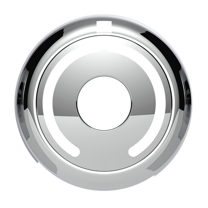 Chrome Plastic A/C Control 6-Piece Dial Covers For 2018-2026 Freightliner Cascadia