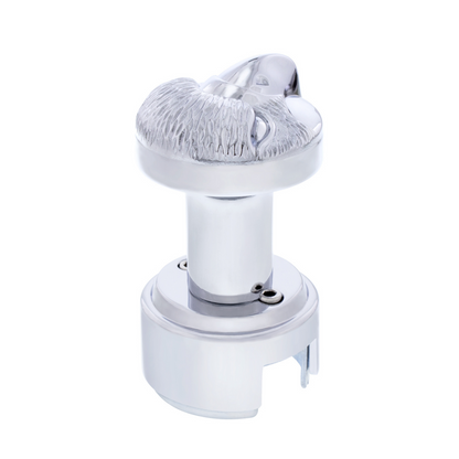 Eagle Thread-On Gearshift Knob With 13/15/18 Speed Adapter - Chrome
