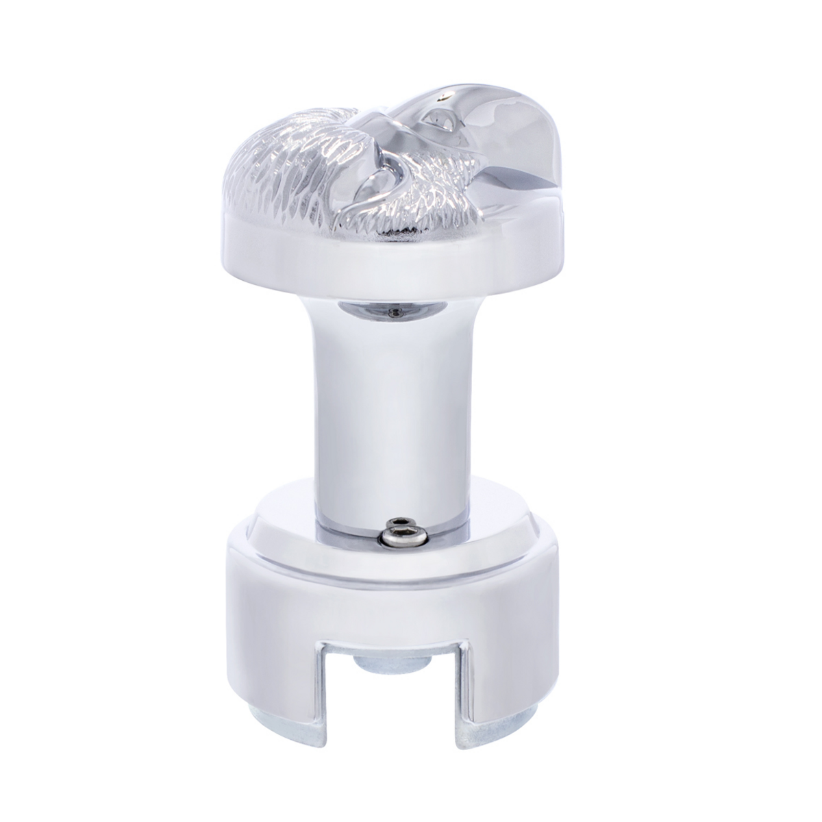 Eagle Thread-On Gearshift Knob With 13/15/18 Speed Adapter - Chrome