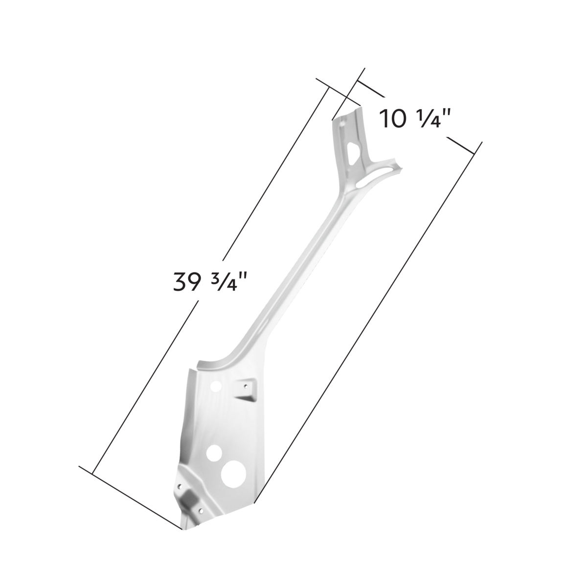 Inner A-Pillar Panel For 1973-1991 Chevrolet & GMC Truck-L/H and R/H (2pcs)