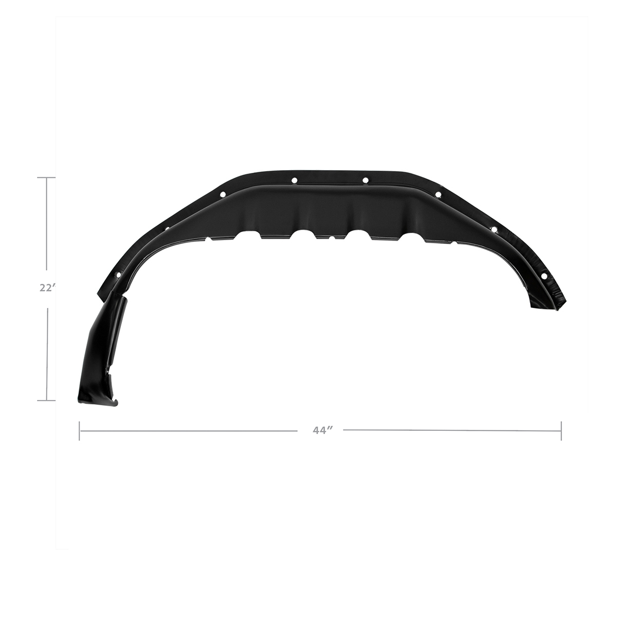 Outer Rear Wheelhouse Panel For 1973-87 Chevy & GMC Fleetside Truck - R/H