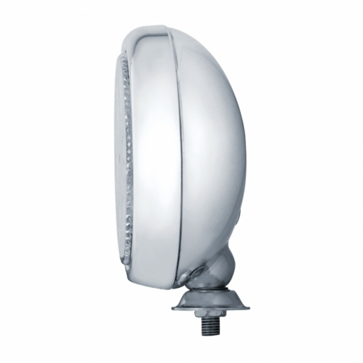 6 High Power LED 5" Round Work Light With Chrome Housing