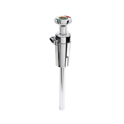 Thread-On Gearshift Knob With 13/15/18 Speed Adapter & Mexico Flag Sticker - Chrome
