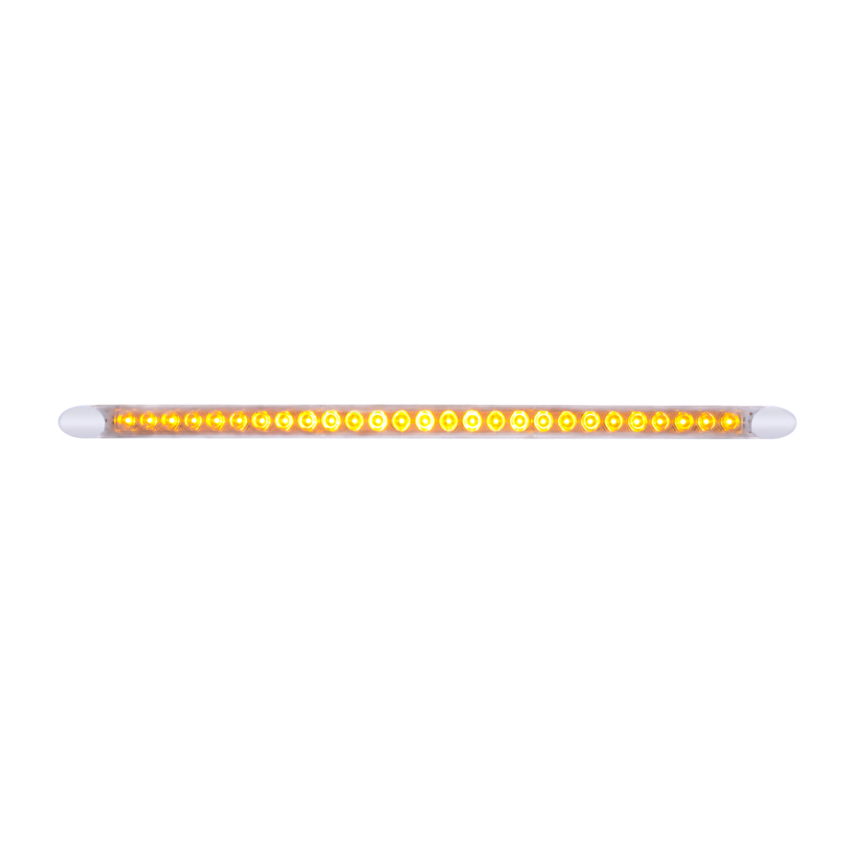 27 High Power LED 21 3/4" Auxiliary/Utility Light Bar - Amber LED/Clear Lens (Bulk)