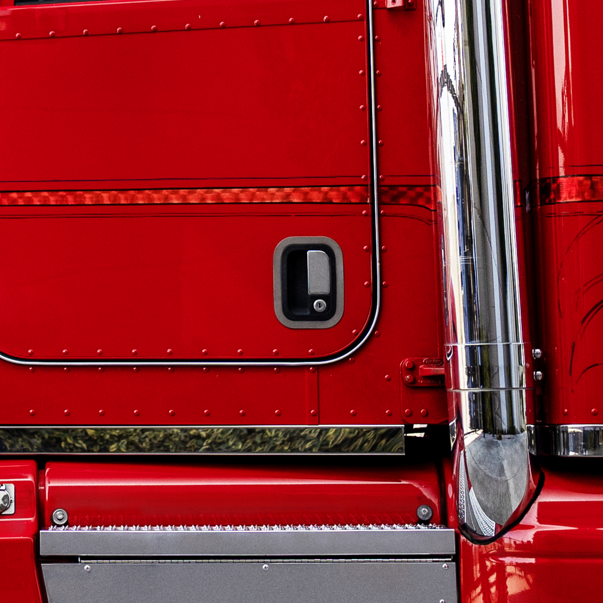 Exterior Door Handle For 2008-2024 Peterbilt 389/386 & 2003-2024 Kenworth W900/T800 - Passenger