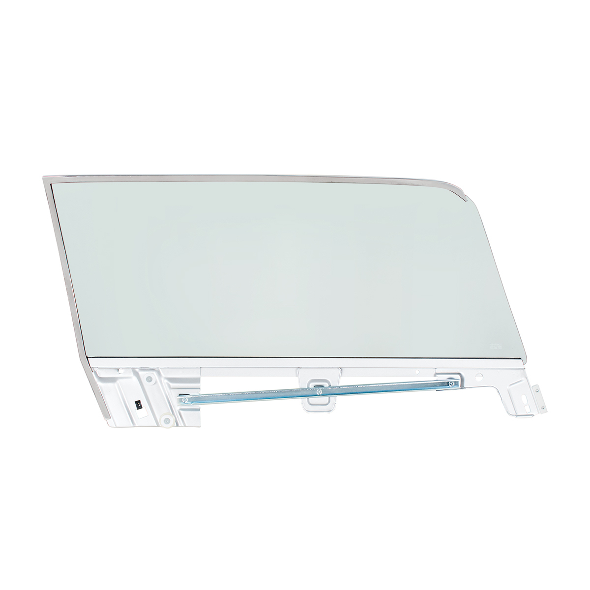 Complete Tint Door Glass Assembly For 1967-68 Ford Mustang Coupe - L/H