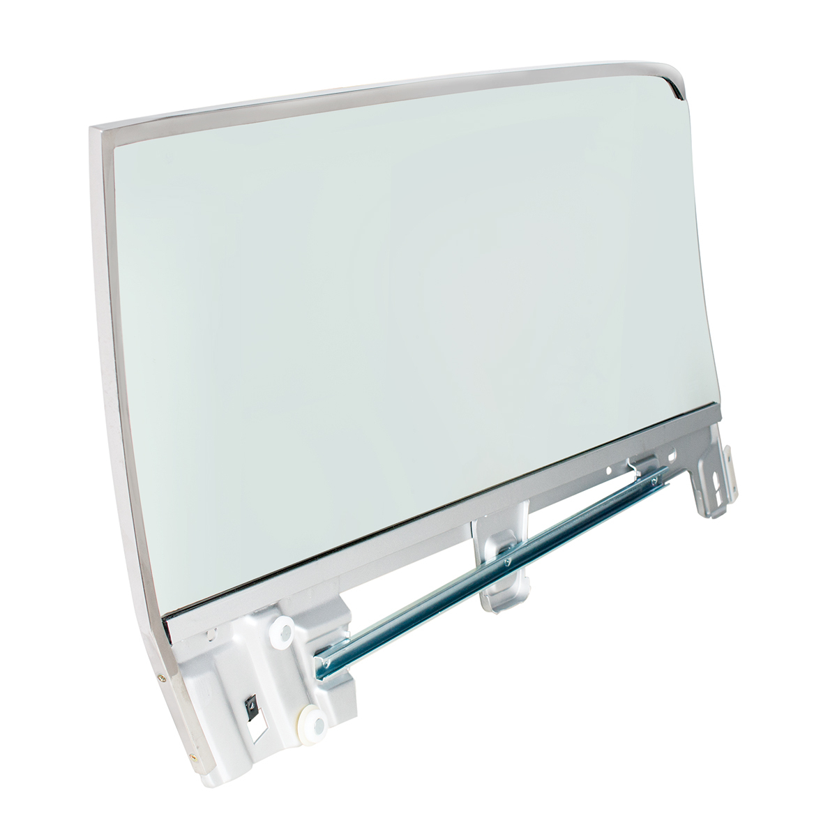 Complete Tint Door Glass Assembly For 1967-68 Ford Mustang Coupe - L/H
