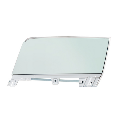 Complete Tint Door Glass Assembly For 1967-68 Ford Mustang Coupe - L/H