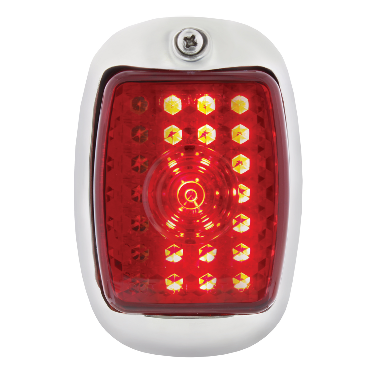 27 LED Sequential Tail Light Assembly With Black Housing For 1940-53 Chevy & GMC Truck - L/H
