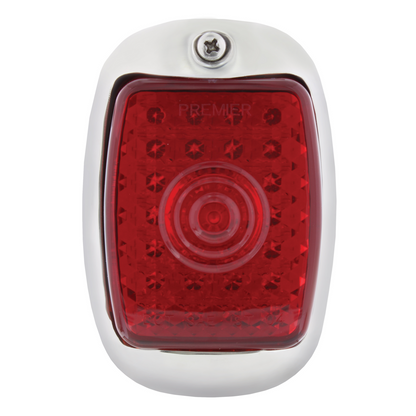 27 LED Sequential Tail Light Assembly With Black Housing For 1940-53 Chevy & GMC Truck - L/H