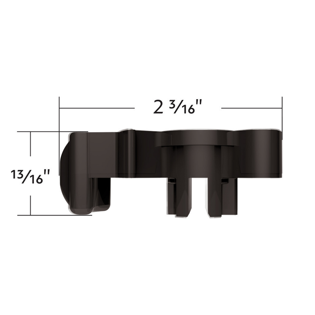 Candy Color Plastic Splitter Button For Eaton Fuller 13 Speed Shifter-Matte Black