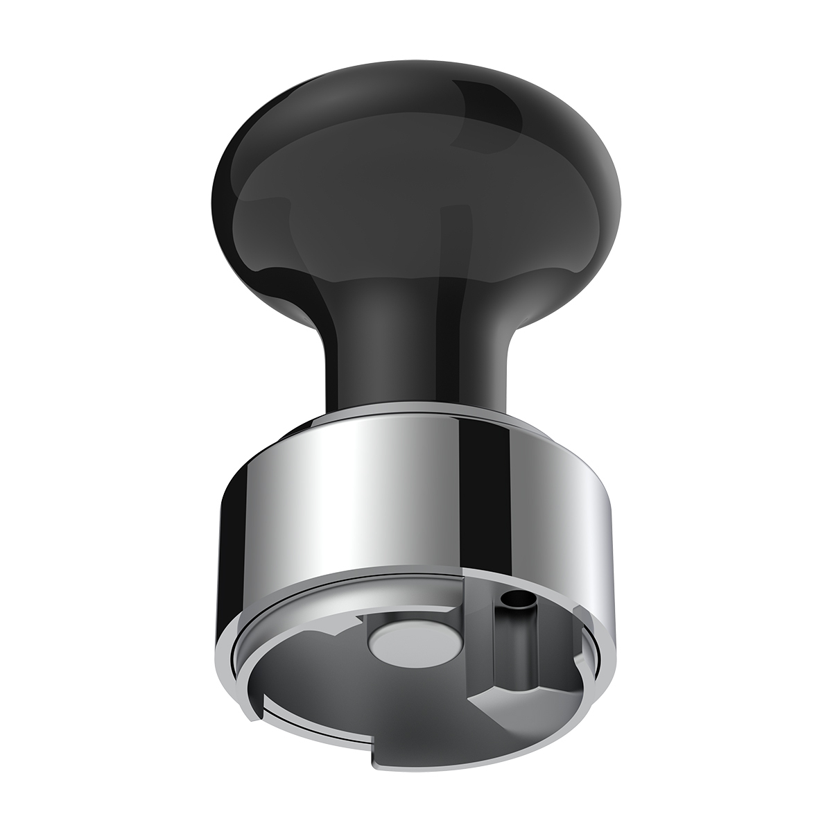 Thread-On Gearshift Knob & Adapter For Eaton Fuller Style 9/10 Shifter - Black