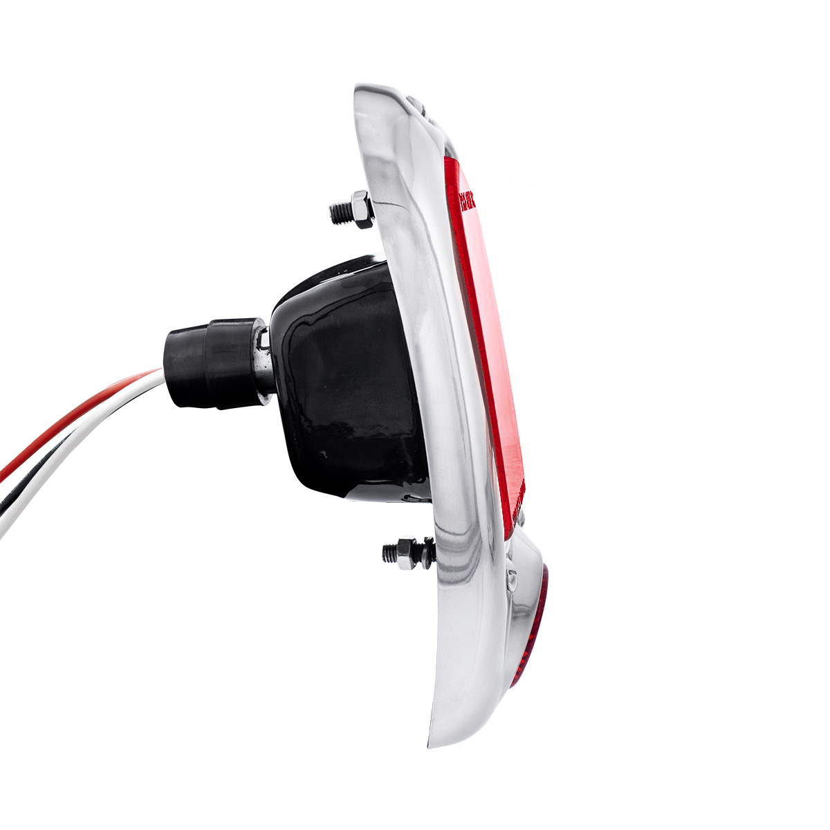 16 LED Tail Light With Stainless Steel Rim For 1949-50 Chevy Passenger Car - L/H and R/H (2pcs)