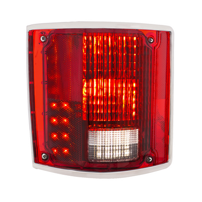 LED Sequential Tail Light With Trim For 1973-1987 Chevy & GMC Truck - L/H
