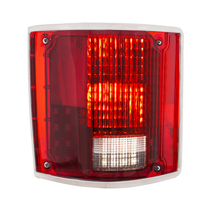 LED Sequential Tail Light With Trim For 1973-1987 Chevy & GMC Truck - L/H