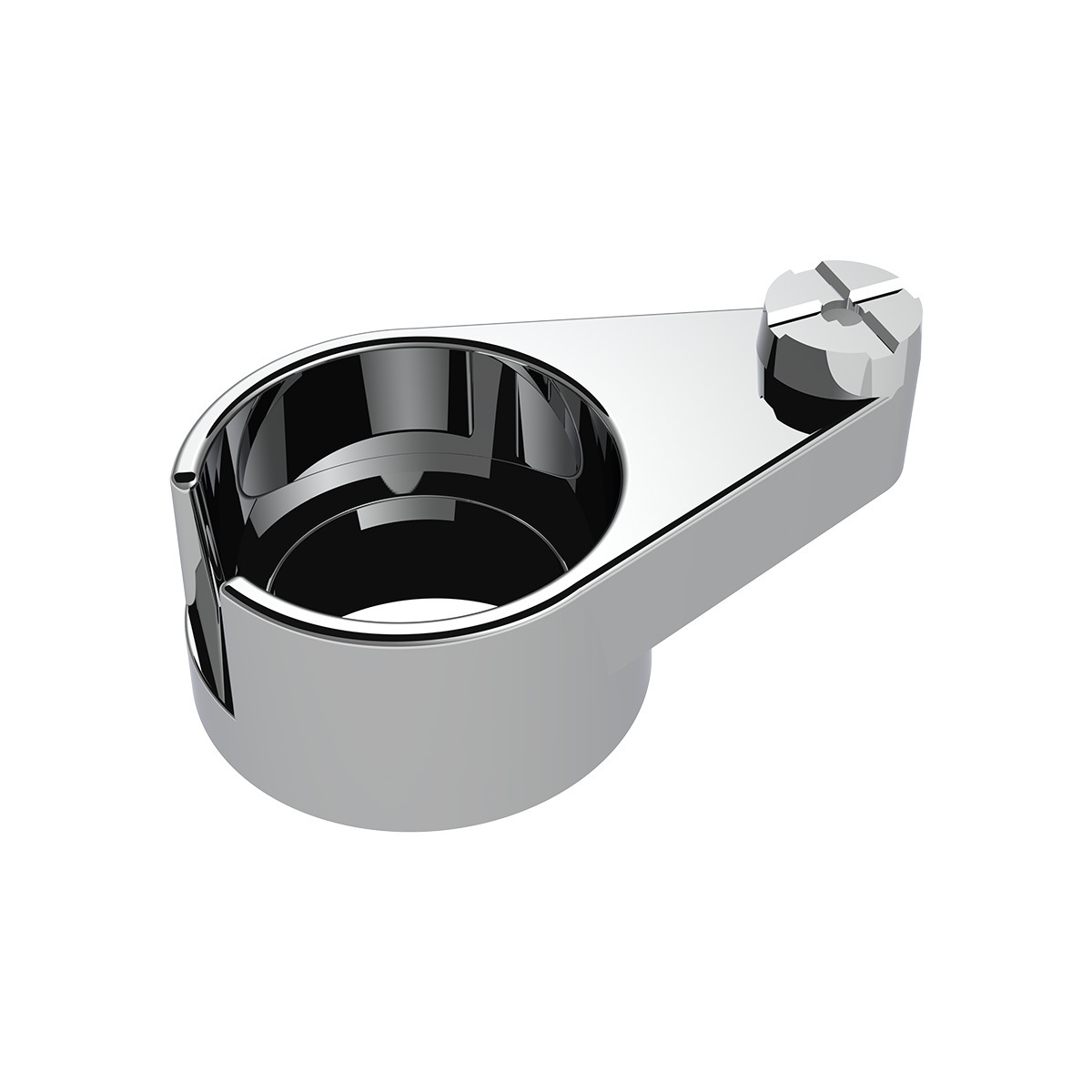 Chrome Plastic Cup Holder For 1986 & Up Freightliner Classic & FLD - Passenger