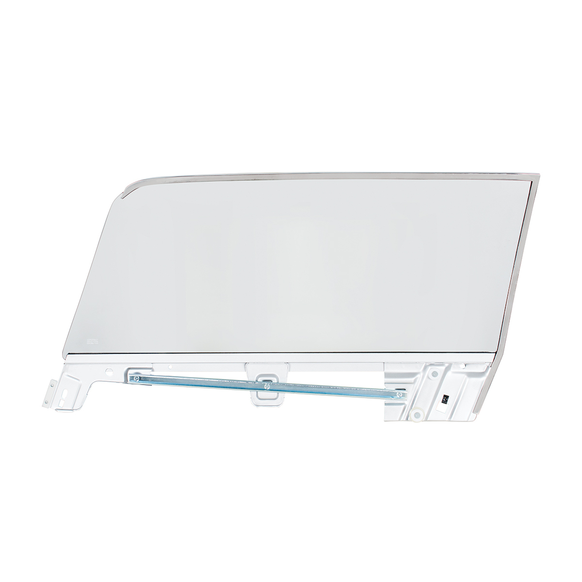 Complete Clear Door Glass Assembly For 1967-68 Ford Mustang Coupe - R/H