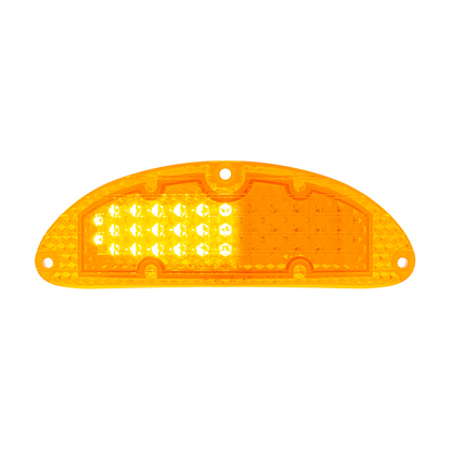 37 Amber LED Sequential Parking Light For 1955 Chevy Passenger Car - Amber Lens