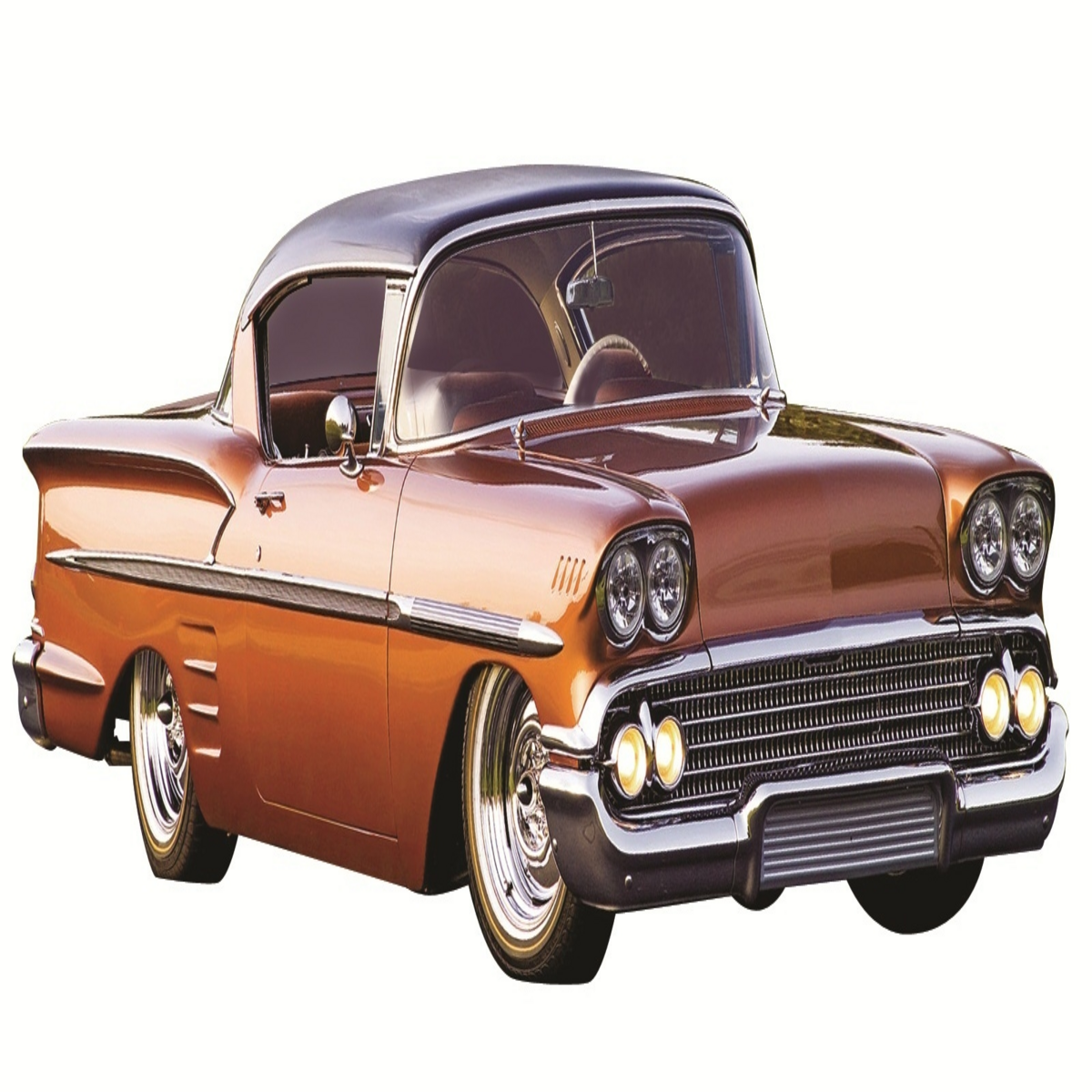 39 Amber LED Parking Light For 1958 Chevy Impala, Amber Lens