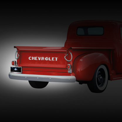 27 LED Sequential Tail Light Assembly With Black Housing For 1940-53 Chevy & GMC Truck - R/H