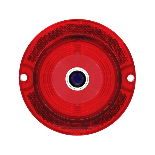 Tail Light Lens With Blue Dot For 1963 Chevy Passenger Car