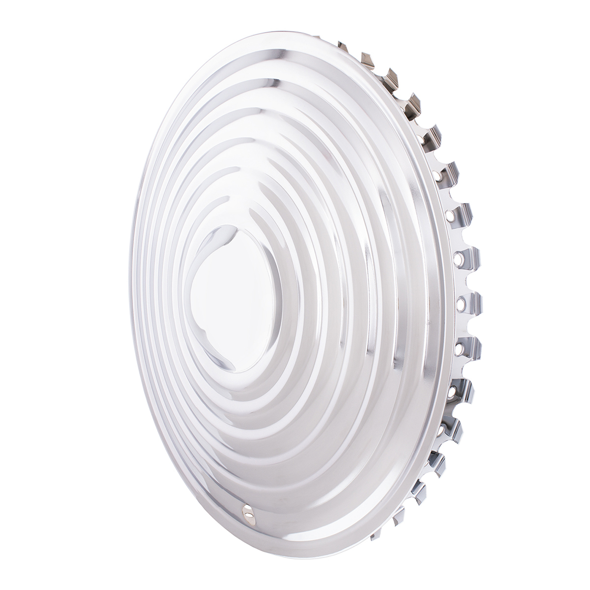 15" Chrome Starburst Hubcaps (4/Set)
