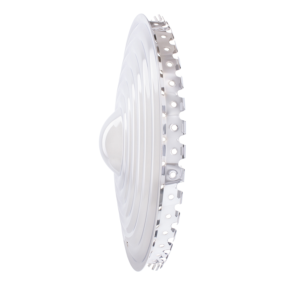 15" Chrome Starburst Hubcaps (4/Set)