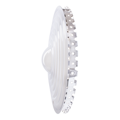 15" Chrome Starburst Hubcaps (4/Set)
