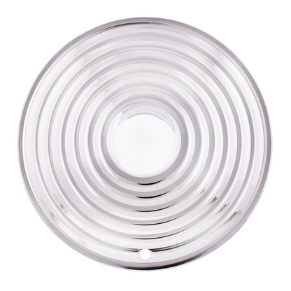15" Chrome Starburst Hubcaps (4/Set)