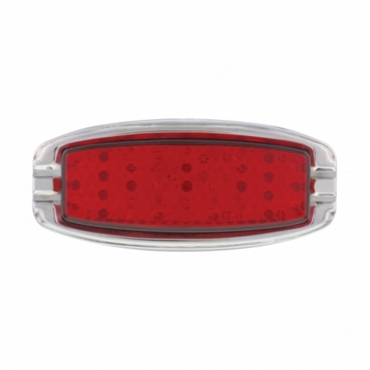 39 LED 1941-1948 Chevrolet Car Style Tail Light With Flush Mount Bezel, Red Lens