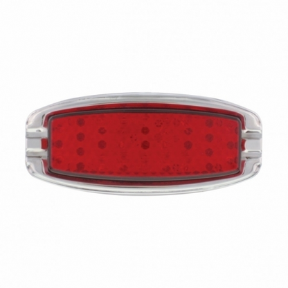 39 LED 1941-1948 Chevrolet Car Style Tail Light With Flush Mount Bezel, Red Lens