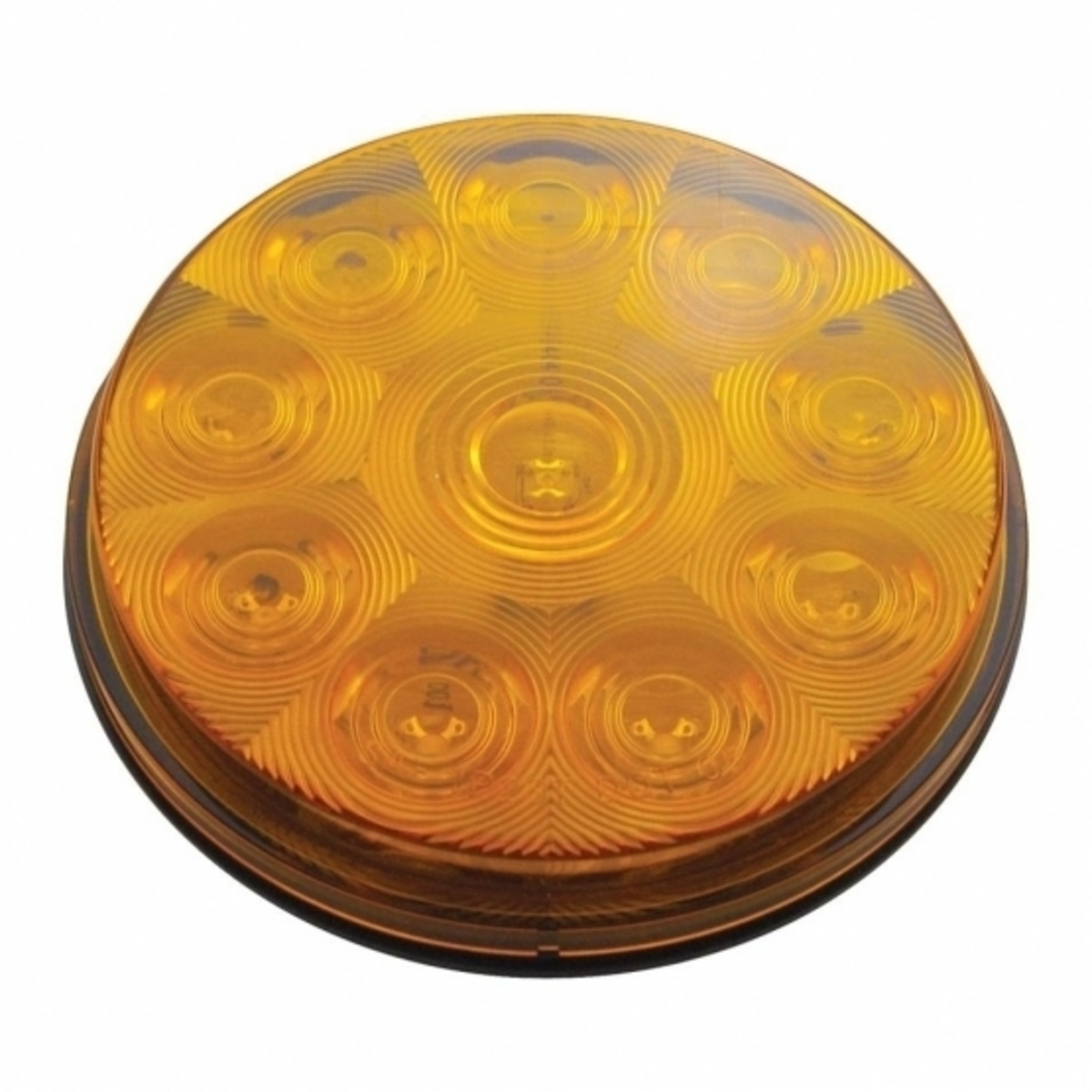10 LED 4" Turn Signal Light - Amber LED/Amber Lens