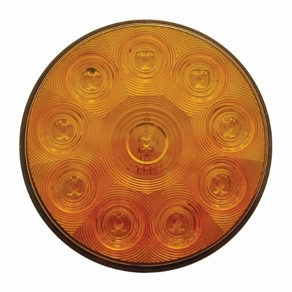 10 LED 4" Turn Signal Light - Amber LED/Amber Lens