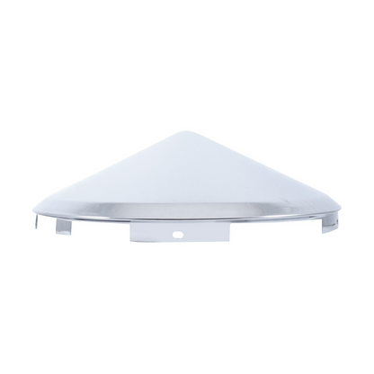 Universal Chrome Pointed Front Hubcap - 7/16" Lip