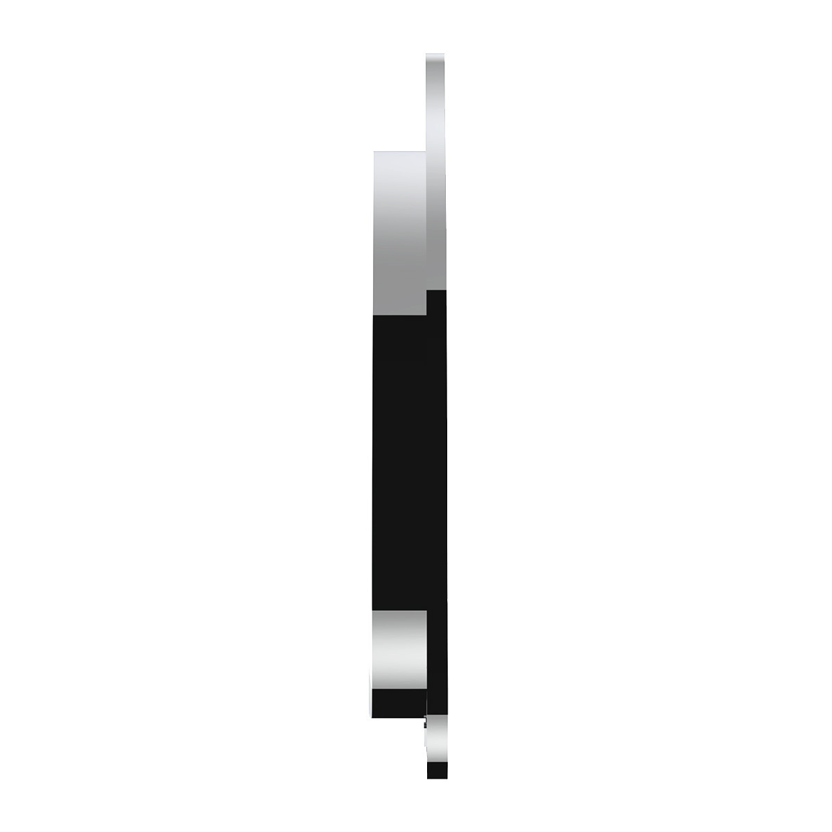 Chrome Plastic A/C Dash Corner Vent For 2006+ Peterbilt - Driver