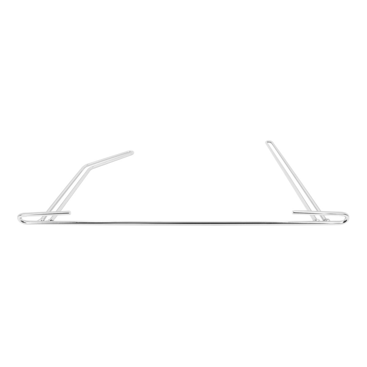 24" Chrome Angled Anti-Sail Bracket - Left Only