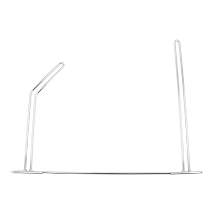 24" Chrome Angled Anti-Sail Bracket - Left Only